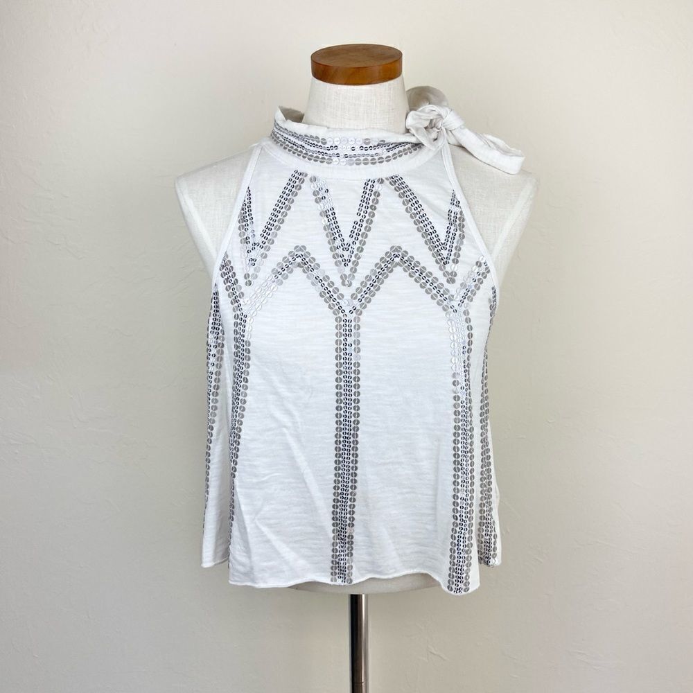 Free People Glitter City Sequin Tank - Picture 2 of 7